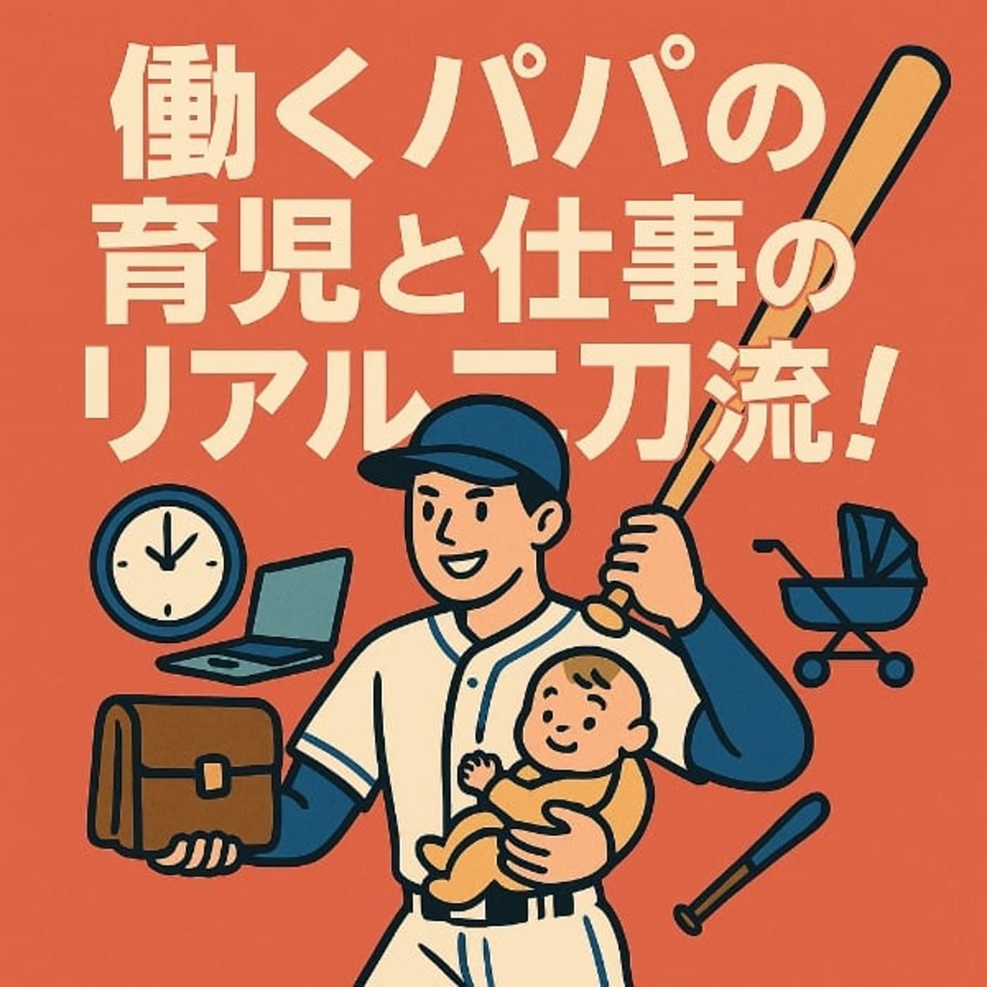 働くパパの育児と仕事のリアル二刀流!