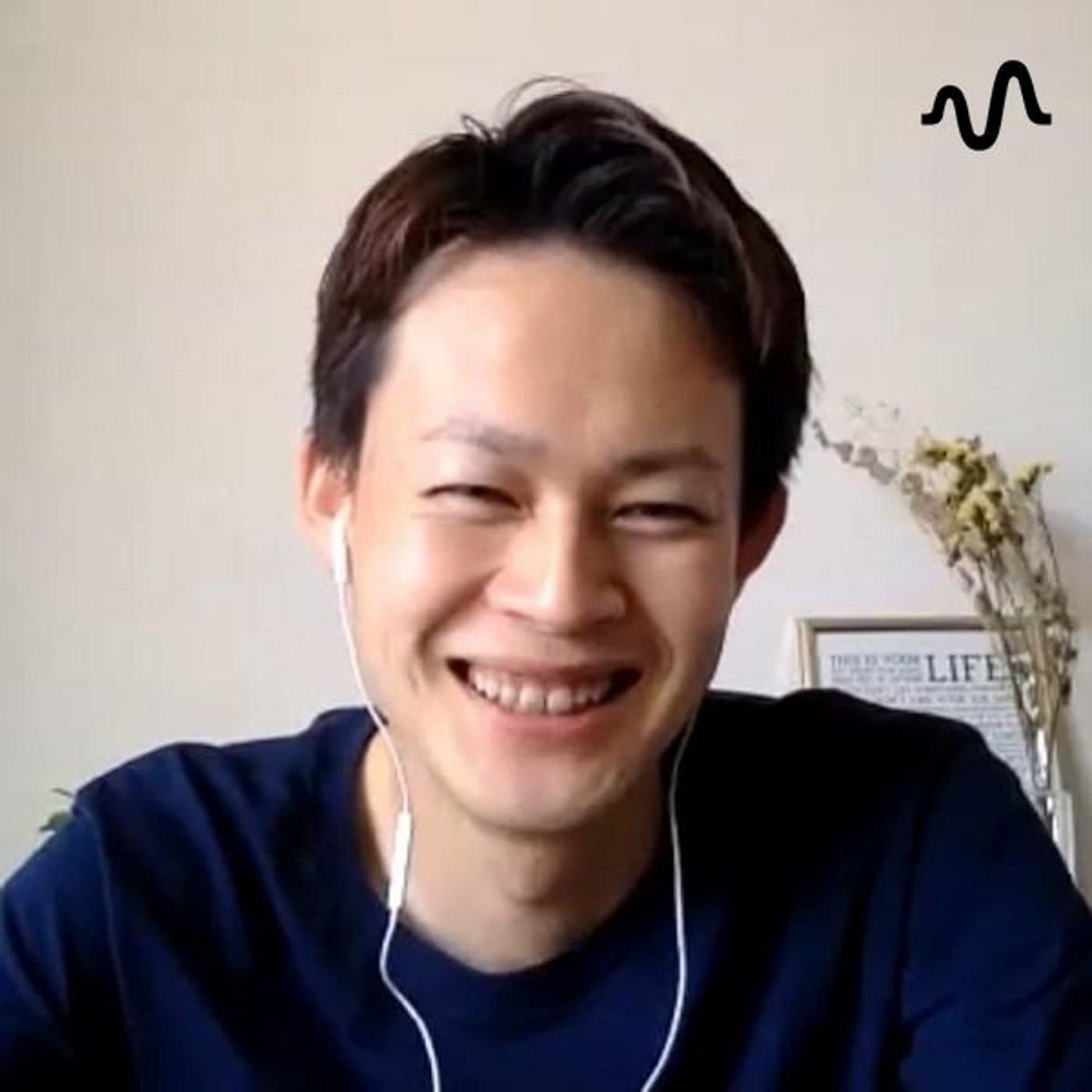 今日もいつもの笑顔で