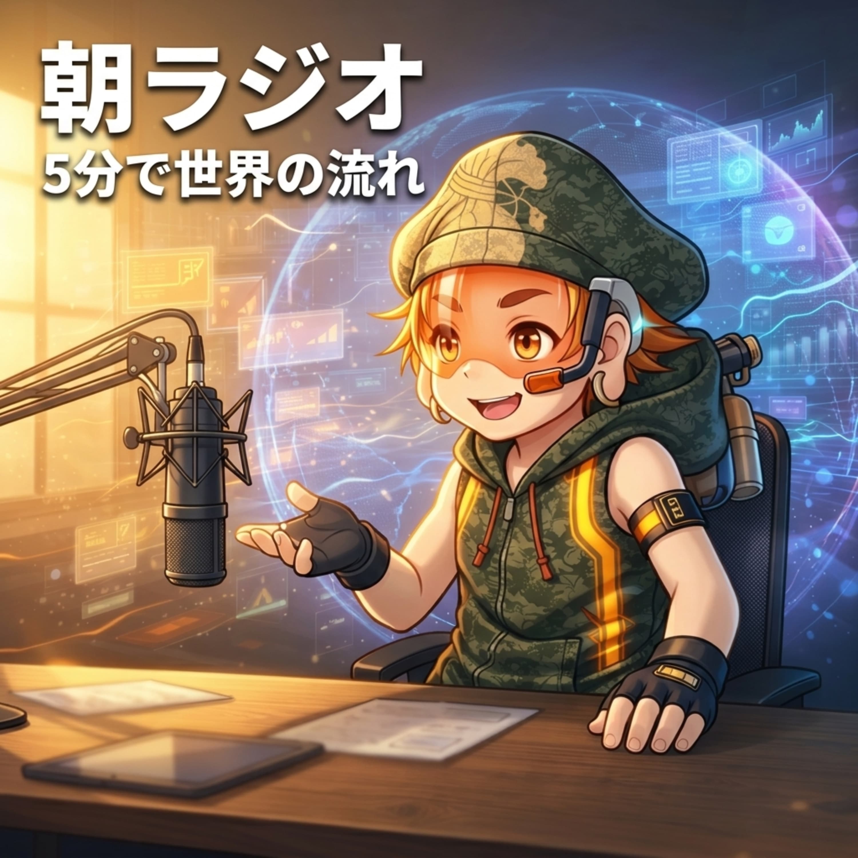 朝ラジオ|5分で世界の流れがわかる
